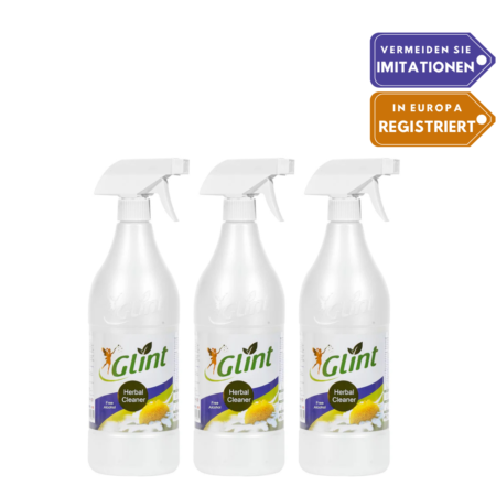 Glint Mehrzweck Pflanzenreiniger 3x1 Liter – 100% natürlich & vegan, für alle Oberflächen