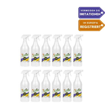Glint Mehrzweck Pflanzenreiniger 12x1 Liter – 100% natürlich & vegan, für alle Oberflächen